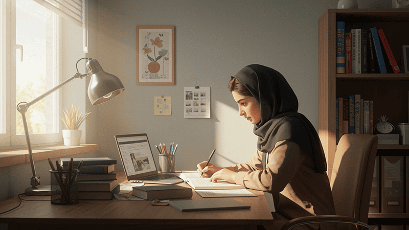 6 ویژگی برای بهترین مکان مطالعه دانش آموزان