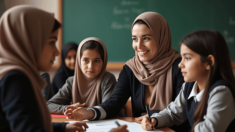 نقش معلم در ایجاد محیطی مناسب برای پرسیدن سوالات