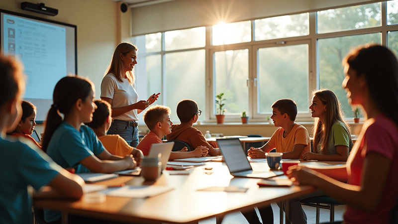 تشویق دانشآموزان به تفکر خلاقانه