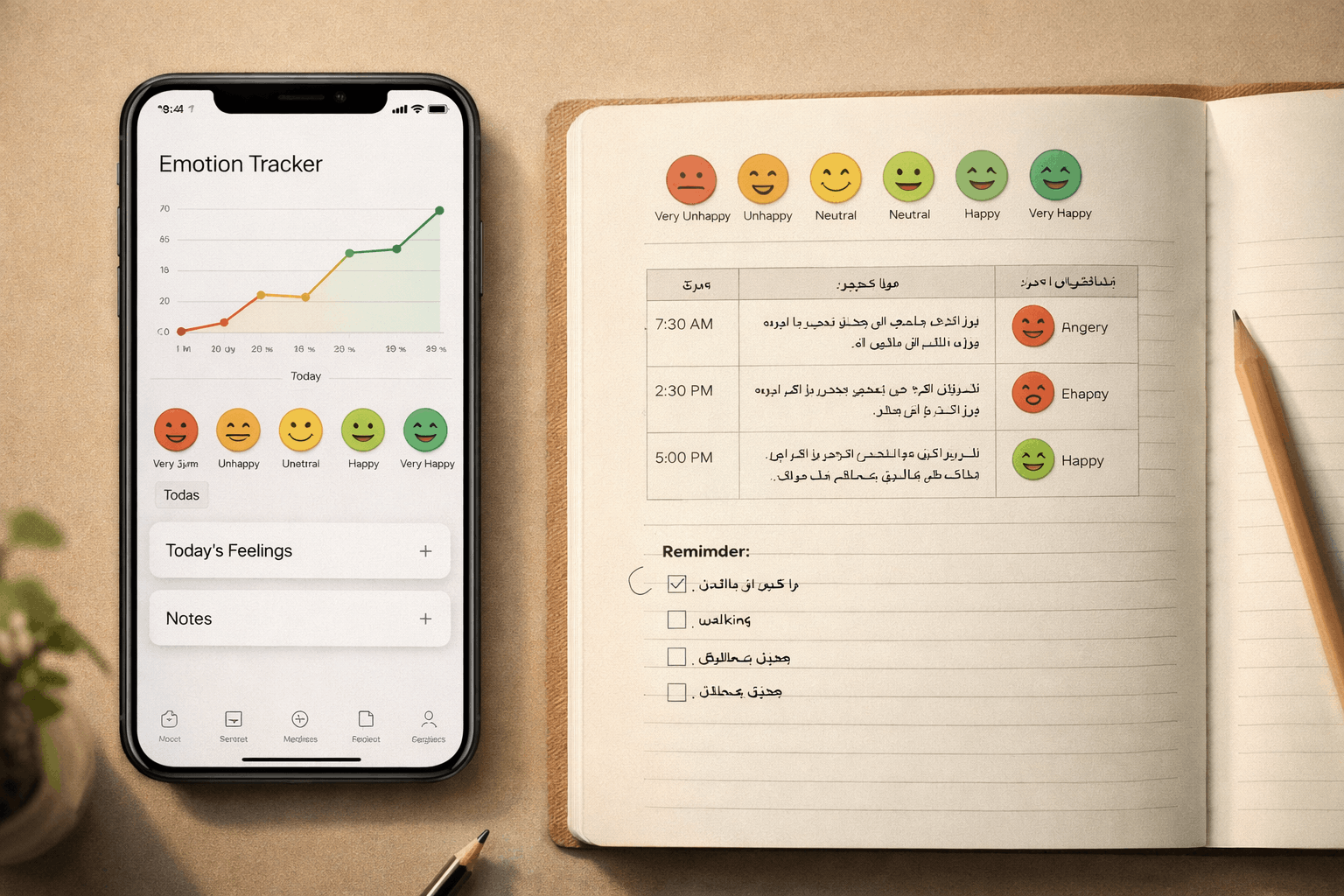 کنترل احساسات نوجوان با تمرین ثبت محرک‌های عصبانیت