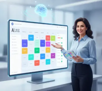 برنامه هفتگی مدرسه با هوش مصنوعی سایما - رابط کاربری هوشمند تنظیم جدول کلاس‌ها